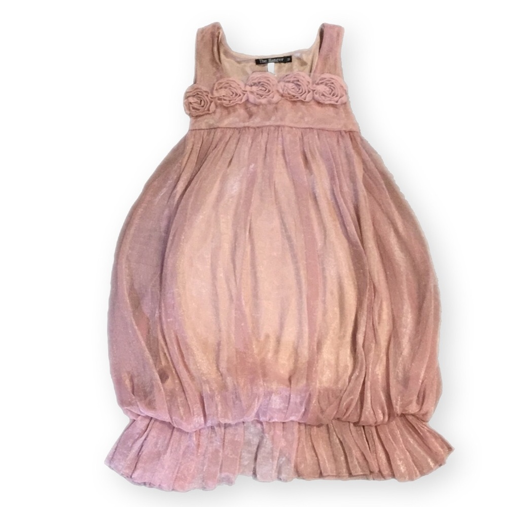 The hanger baby doll dress. Baby pink